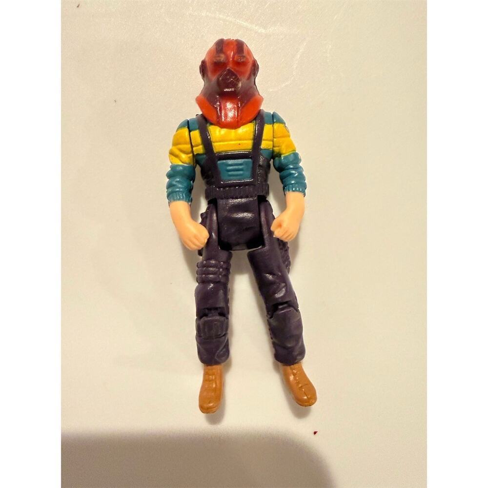 Vintage Kenner M.A.S.K. Jaques LaFleur Action Figure w/ Volcano Mask